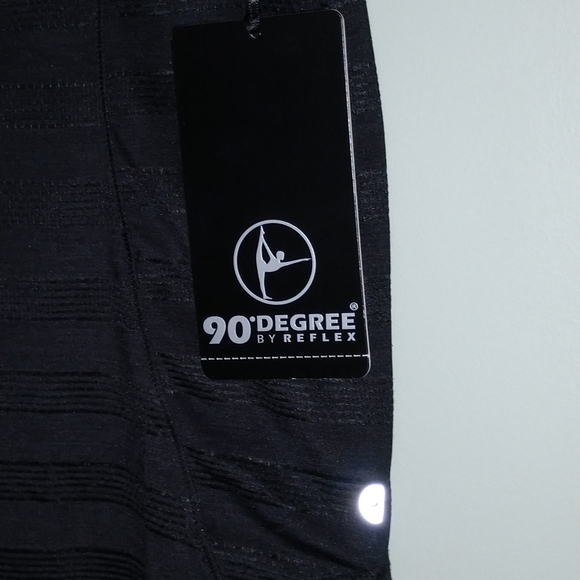 90 Degrees by Reflex Ladies Black Mesh Tank - Picture 3 of 6